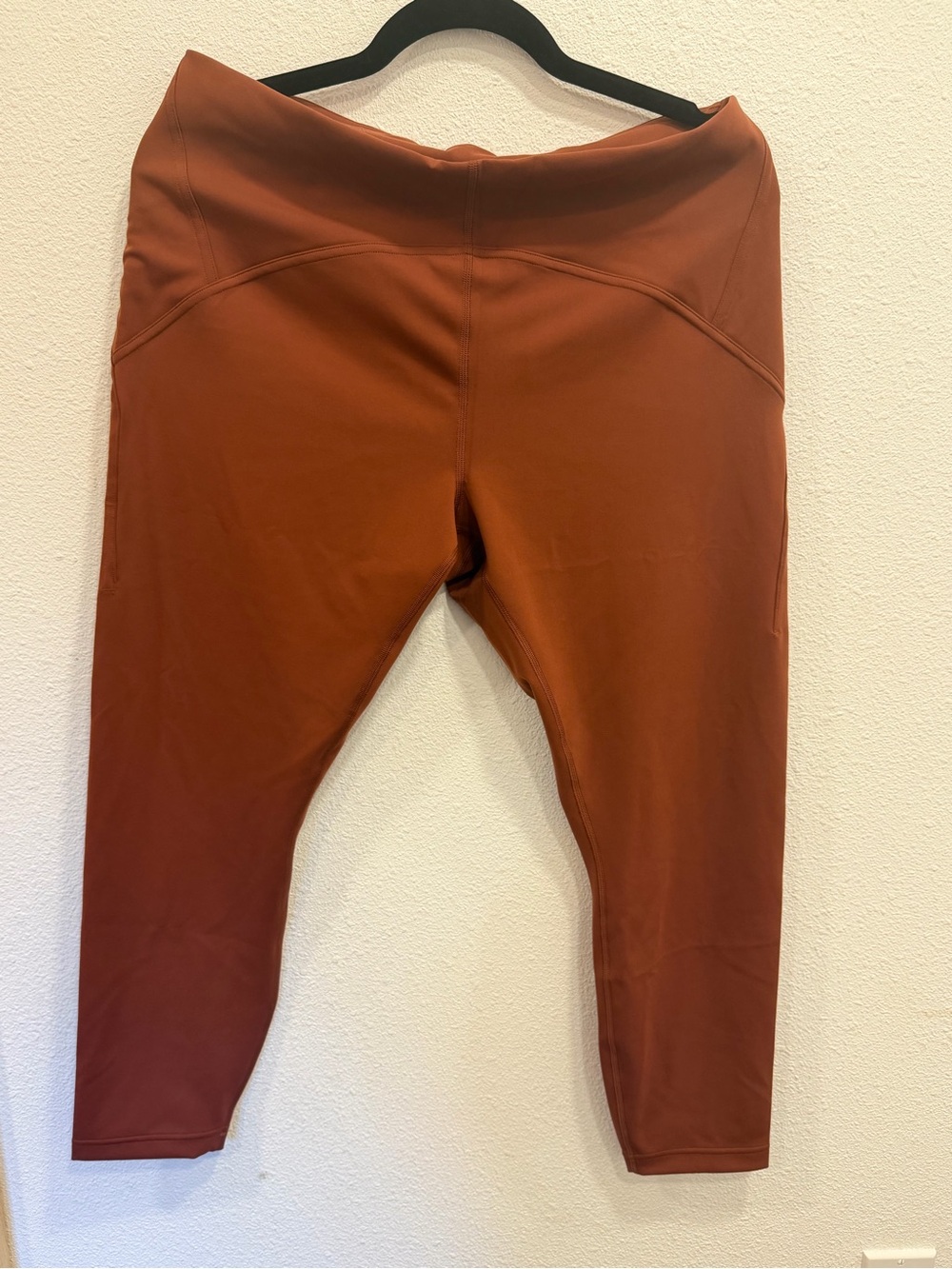 lululemon athletica Rust-Colored High-Rise Leggings